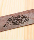 Armband met wolf-tribal