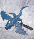 hand-draak Blauw  (Groot)