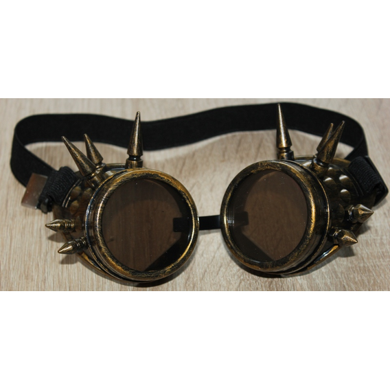 steampunk zwart leren riem tas en flesjes