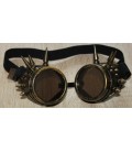 steampunk goggles met spikes
