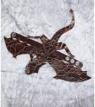 hand-draak Bruin  (Groot)